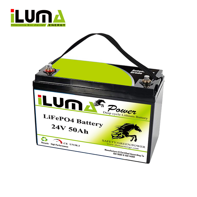 24V 50Ah Lithium Ion Battery