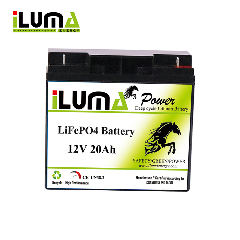 12V 20Ah LiFePO4 Battery