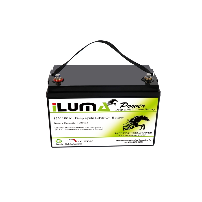 12V 100Ah LiFePO4 Battery