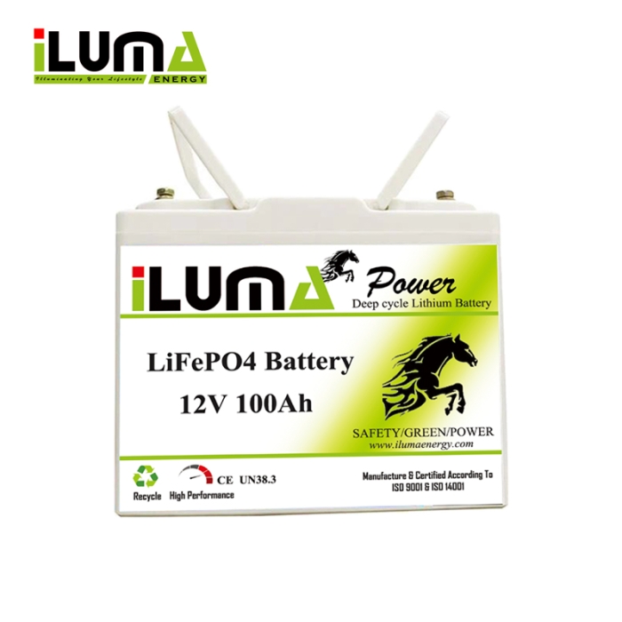 12V 100Ah RV LiFePO4 Battery Pack