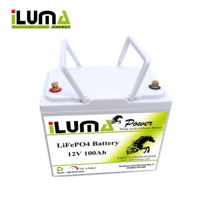 12V 100Ah RV LiFePO4 Battery Pack