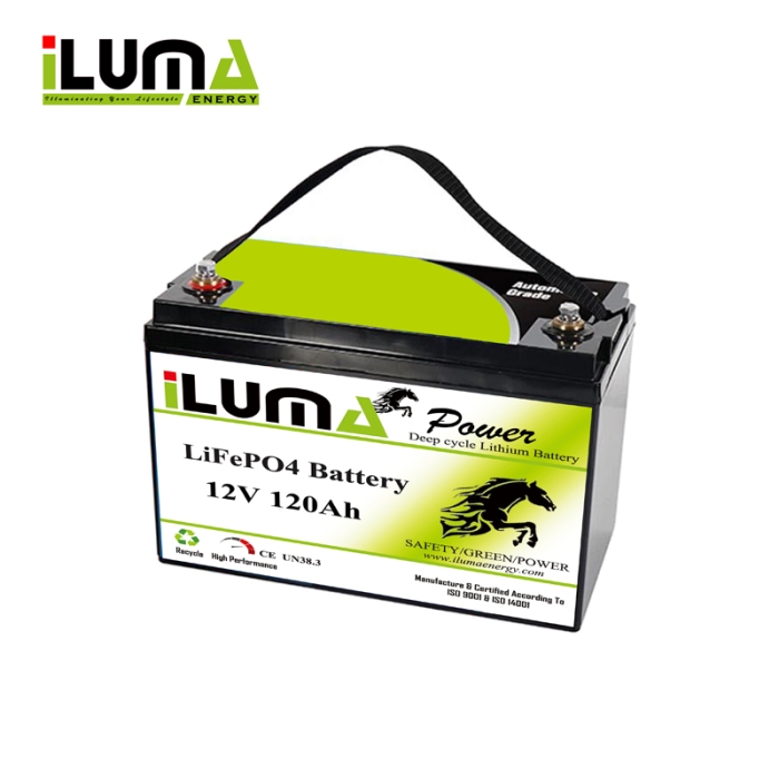 12V 120Ah Lithium Ion Battery