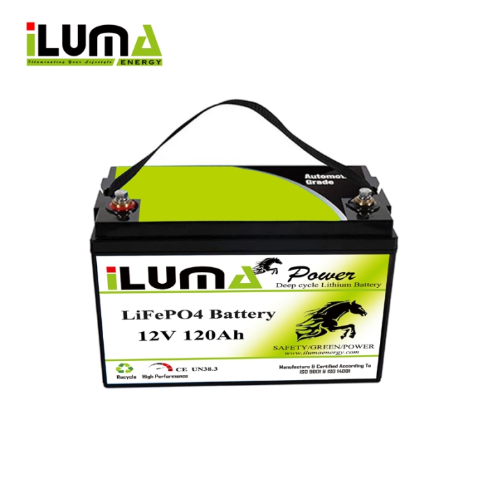 12V 120Ah Lithium Ion Battery