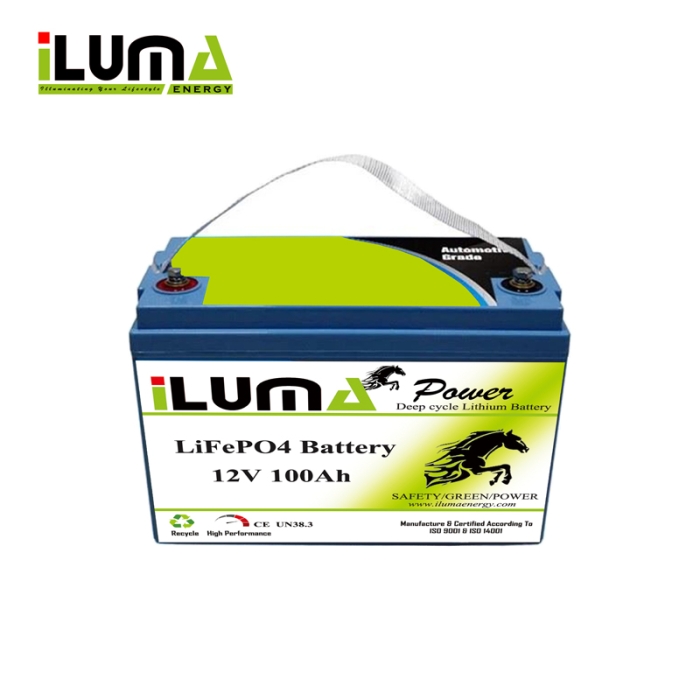 Lithium Battery 12V 100Ah LiFePO4