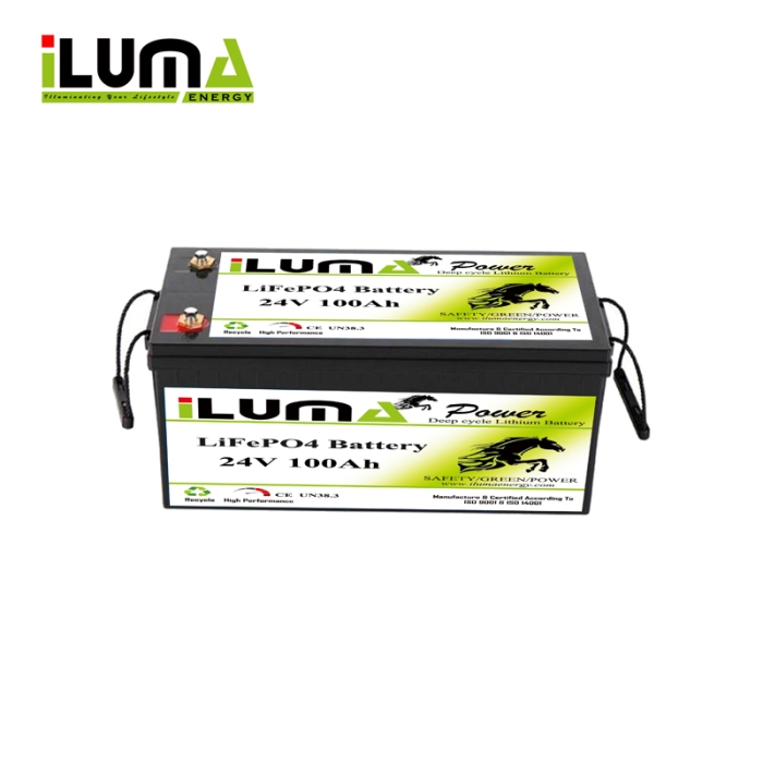 24V 100Ah Lithium Ion Battery