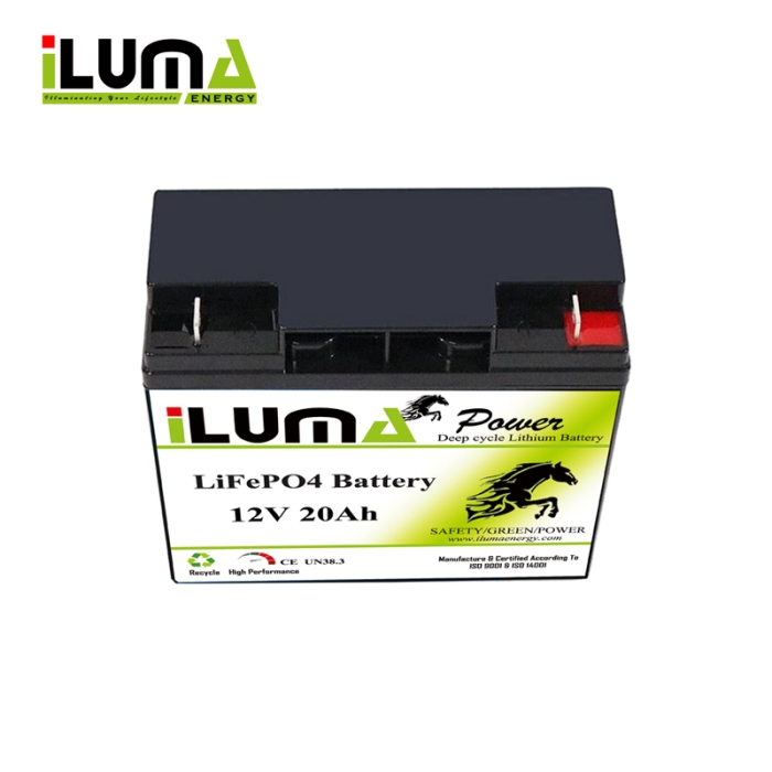 12V 20Ah LiFePO4 Battery