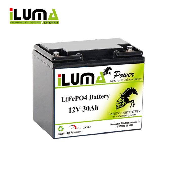 12V 30Ah Lithium-ion Battery