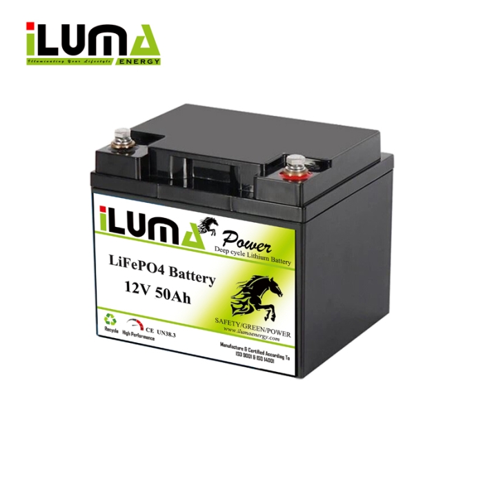 12V 50Ah Lithium-ion Battery