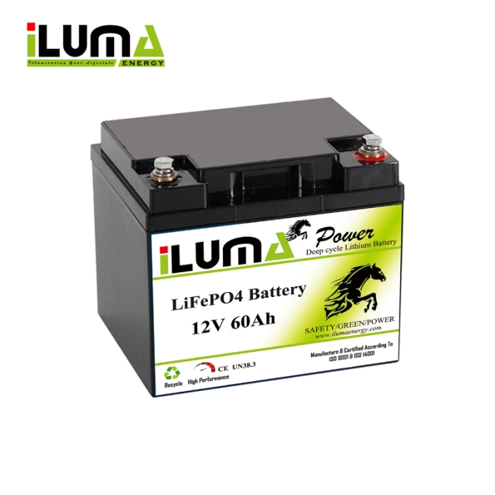12V 60Ah Lithium-ion Battery