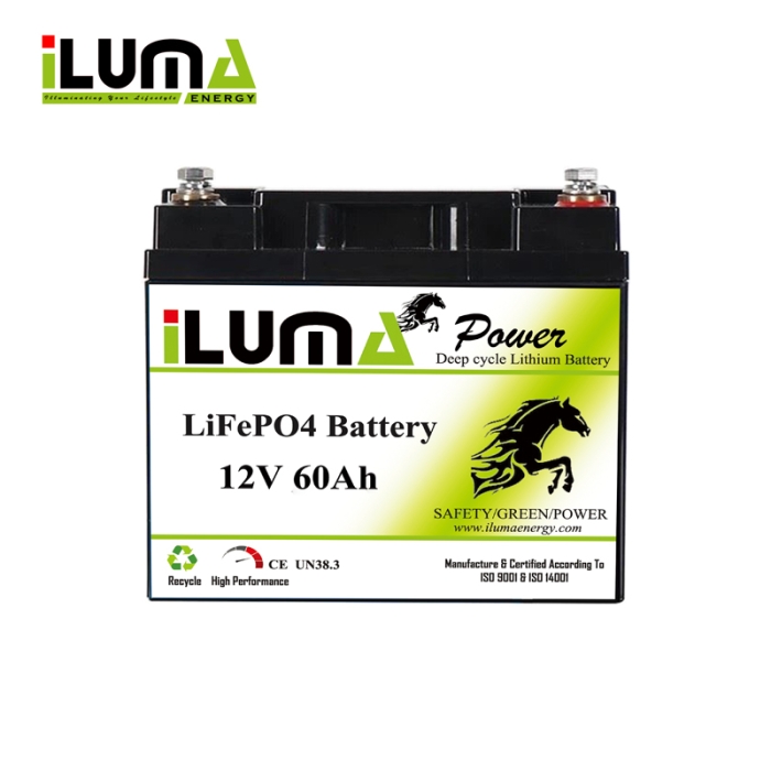 12V 60Ah Lithium-ion Battery