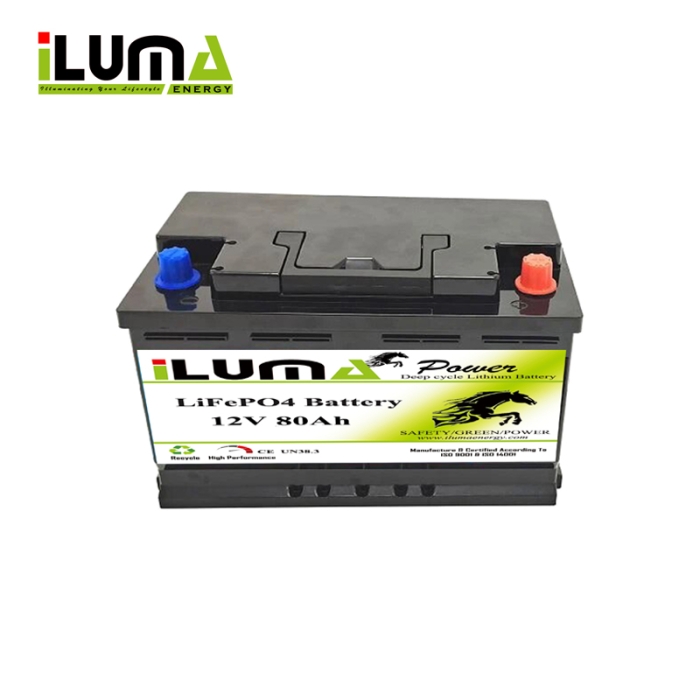12V 80Ah Lithium-ion Battery