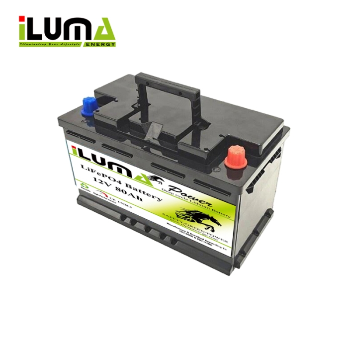12V 80Ah Lithium-ion Battery