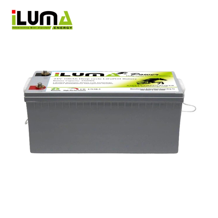 24V 100Ah LiFePO4 Battery