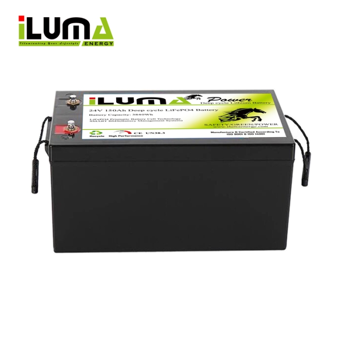 24V 150Ah LiFePO4 Battery